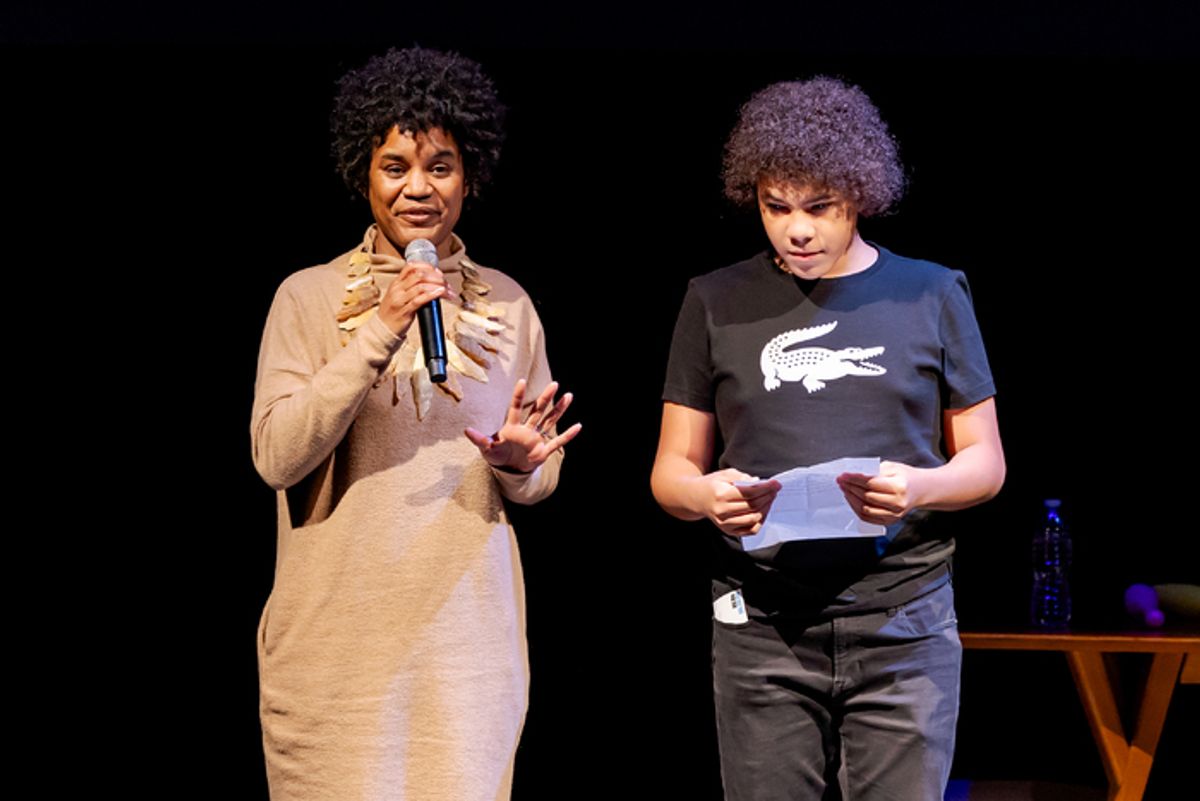 Chisa Hutchinson and Jeury Cortorreal  at 