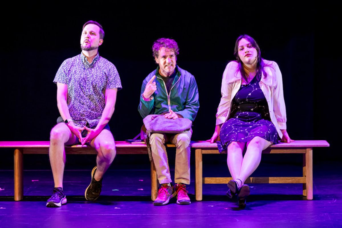 Ryan McCurdy, T.R. Knight, and Viviana Valeria at 