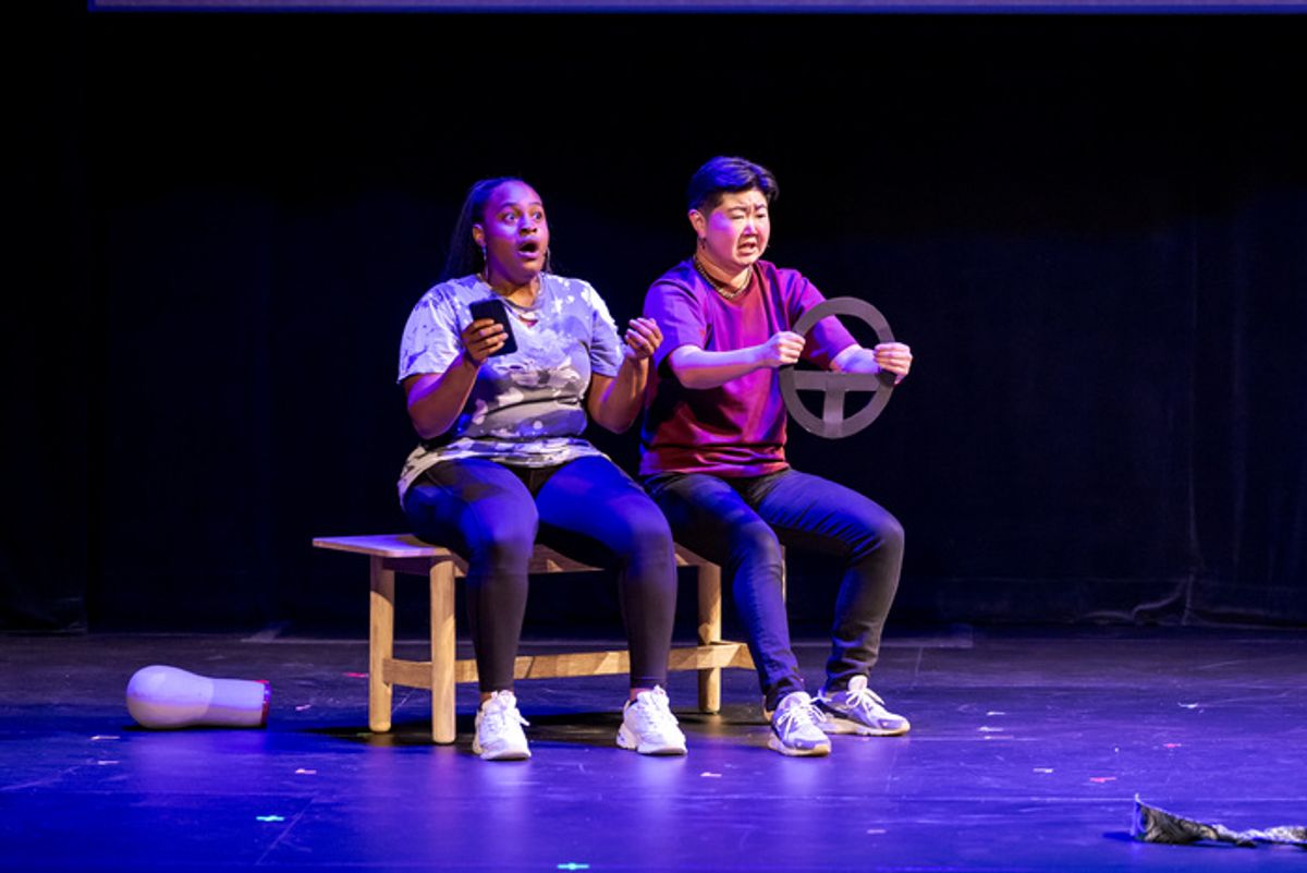 Starr Kirkland and Sagan Chen at 