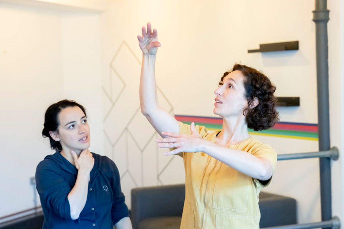 Audrey Brisson and Avye Leventis at 