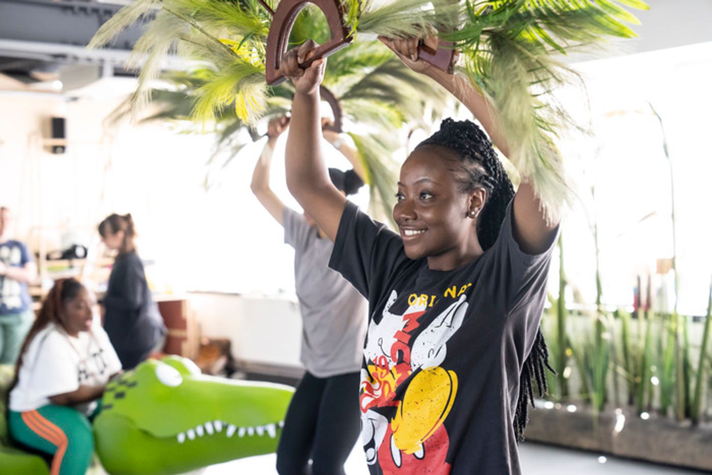 Photos: Inside Rehearsal For THE ENORMOUS CROCODILE at Regent's Park Open Air Theatre  Image