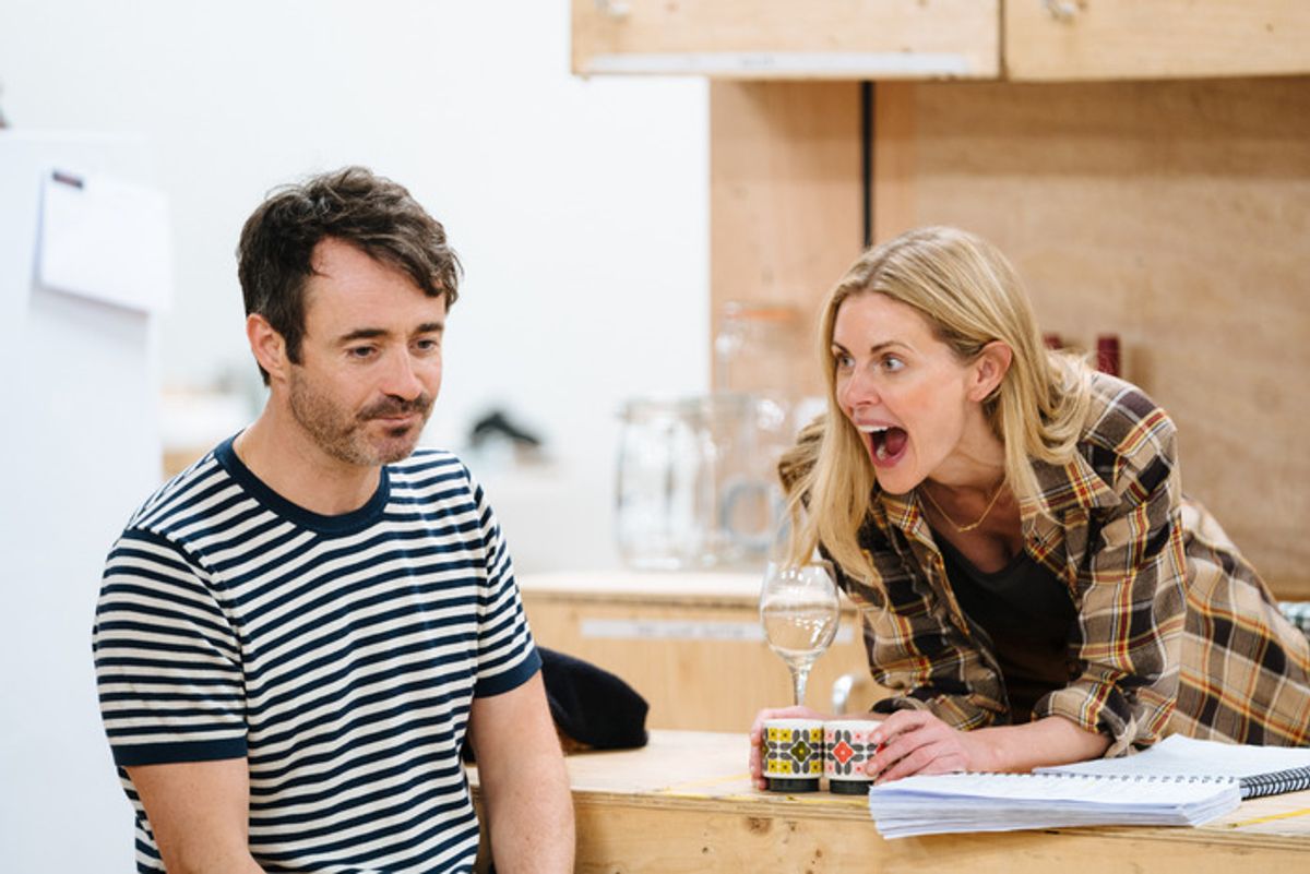 Joe McFadden, Donna Air at 