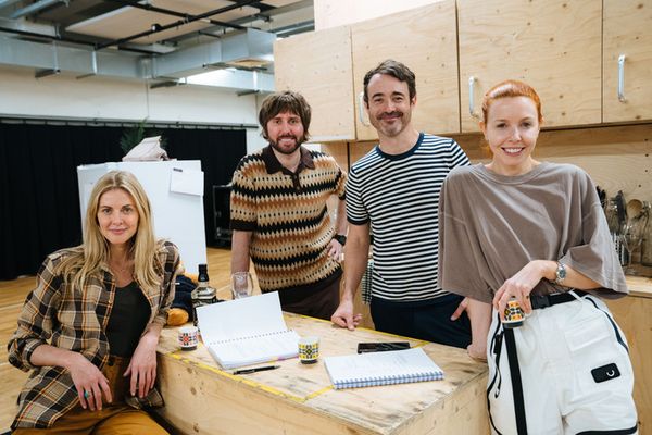 Donna Air, James Buckley, Joe McFadden, Stacey Dooley Photo