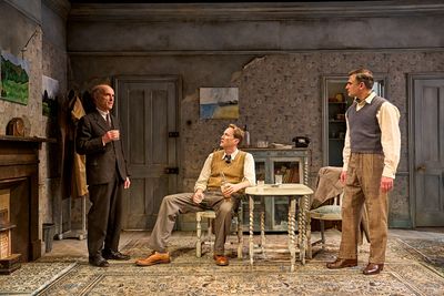 Finbar Lynch, Oliver Chris, Marc Elliott Photo