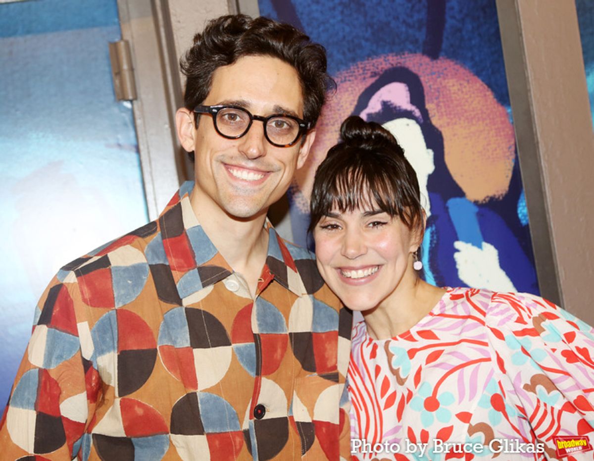 Justin Peck and Patricia Lucia Delgado at 