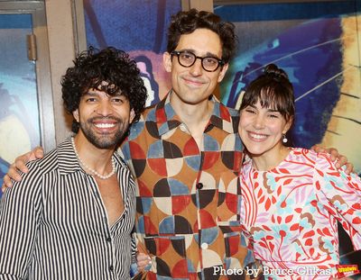 Carlos E. Gonzalez, Justin Peck and Patricia Lucia Delgado Photo