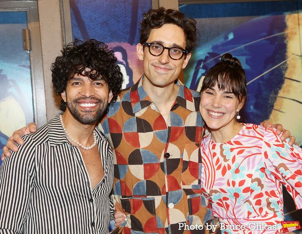 Carlos E. Gonzalez, Justin Peck and Patricia Lucia Delgado Photo