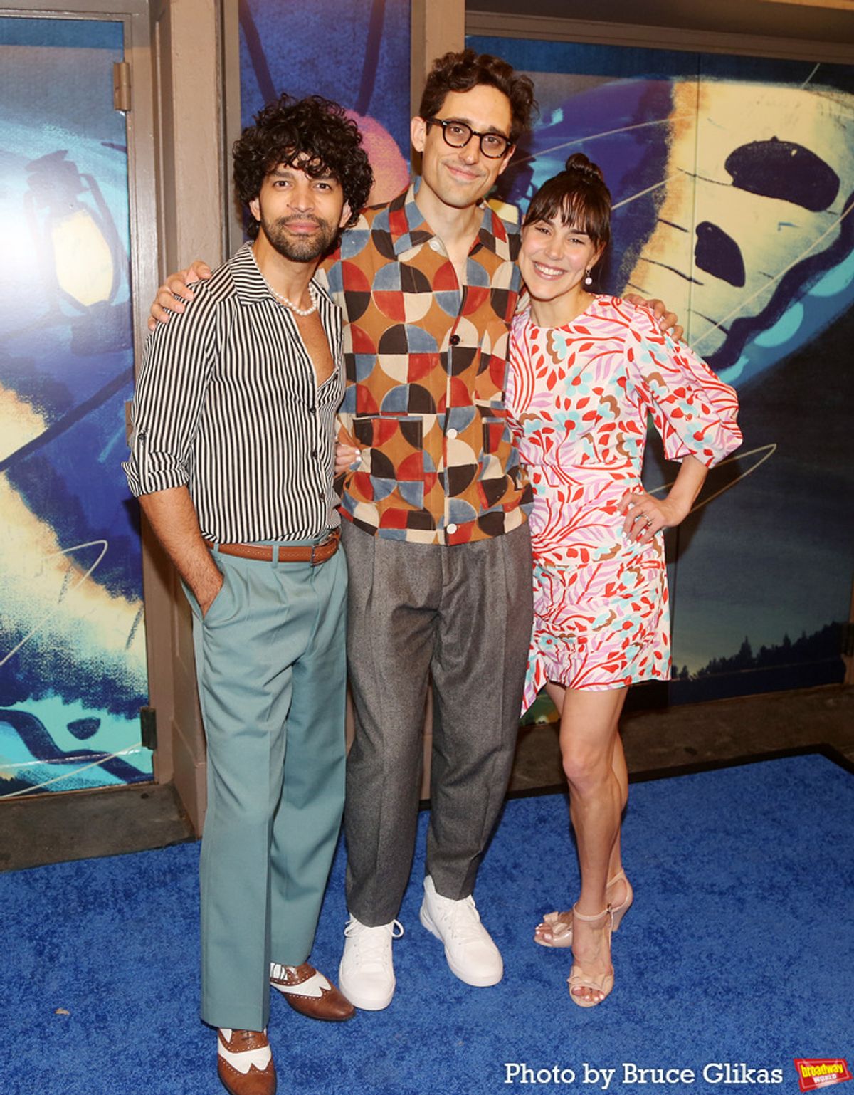 Carlos E. Gonzalez, Justin Peck and Patricia Lucia Delgado at 