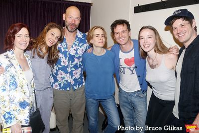 Carrie Preston, Natalie Gold, Corey Stoll, Sarah Paulson, Andrew Scott, Ella Beatty a Photo