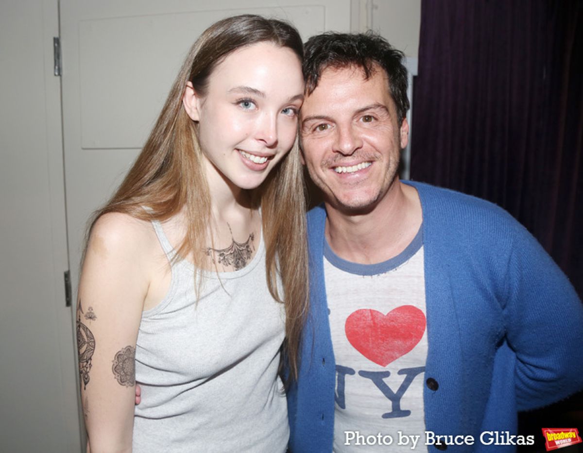 Ella Beatty and Andrew Scott at 