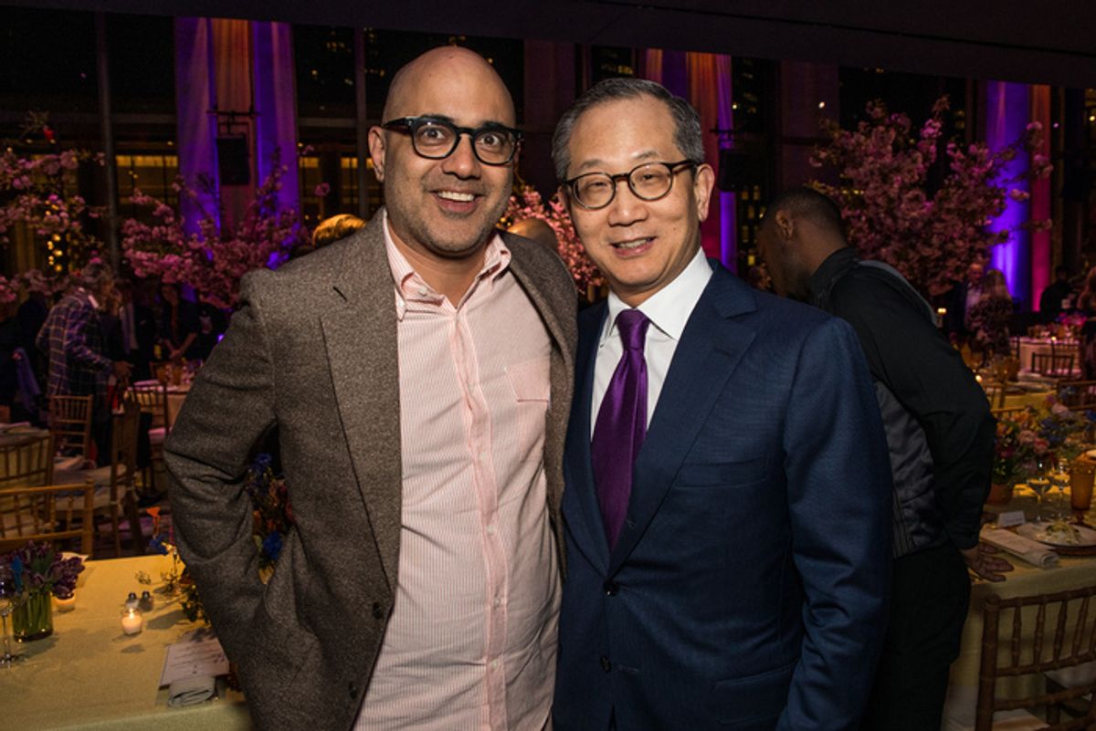 Ayad Akhtar and Kewsong Lee at 