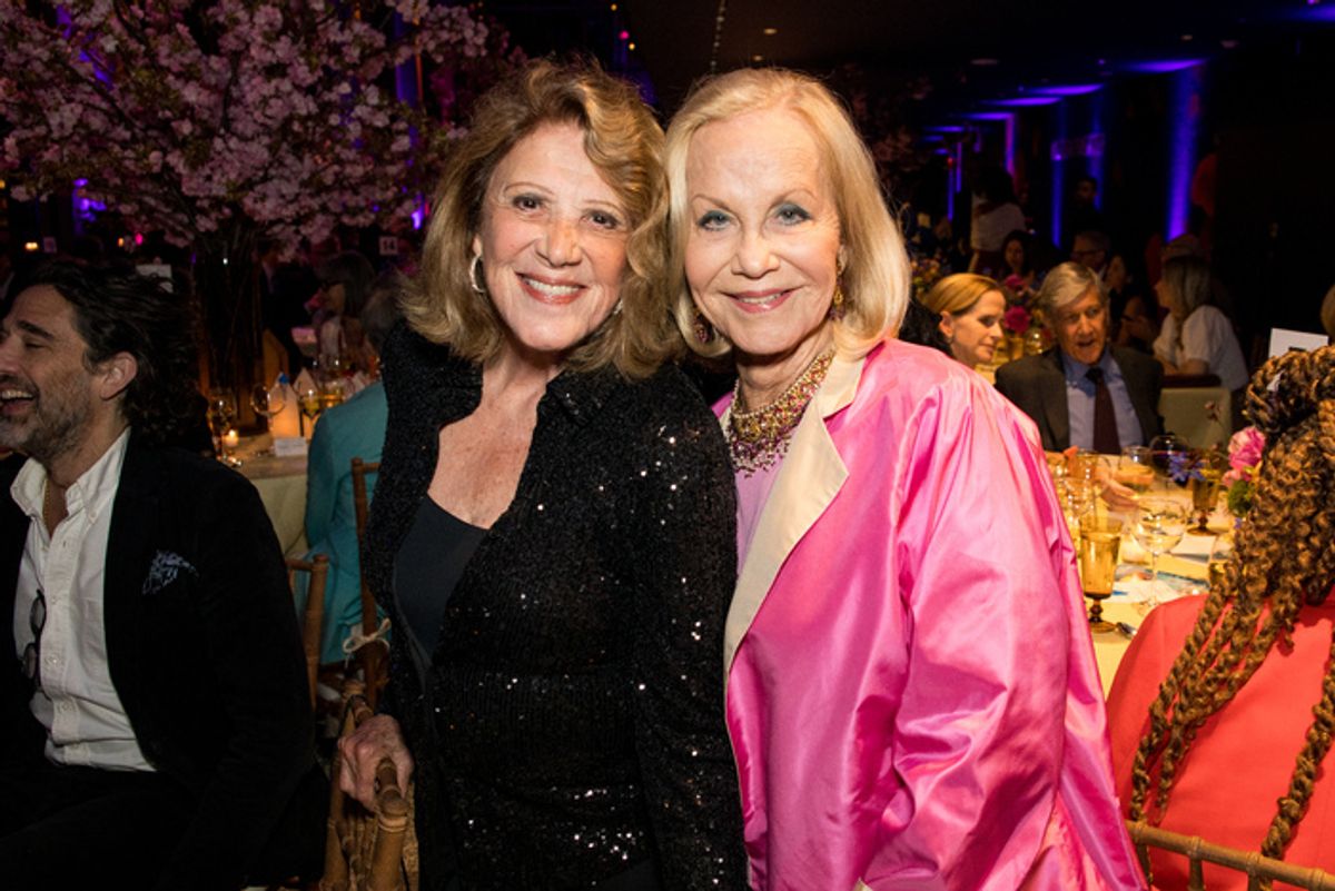 Linda Lavin and Linda LeRoy Janklow at 