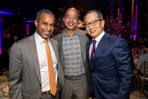 Michael Roberts, Scott Mills and Kewsong Lee Photo