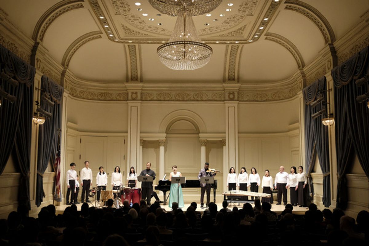 Lawrence Craig, Sho Kuon, Yuko Tsuda, Edward W. Hardy, and the Japan Choral Harmony (TOMO) at 