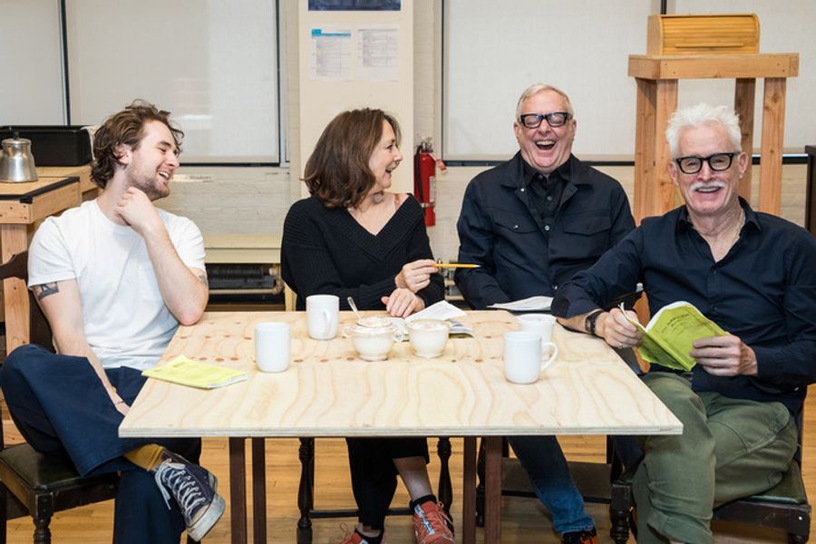 Photos: Tony-Winner Scott Wittman and the Slattery Family Begin Rehearsals for THE SUBJECT WAS ROSES Image