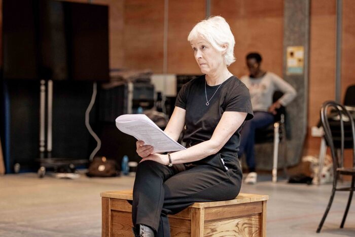 Photos: Go Inside Rehearsal for WEDDING BAND: A LOVE/HATE STORY IN BLACK AND WHITE  Image