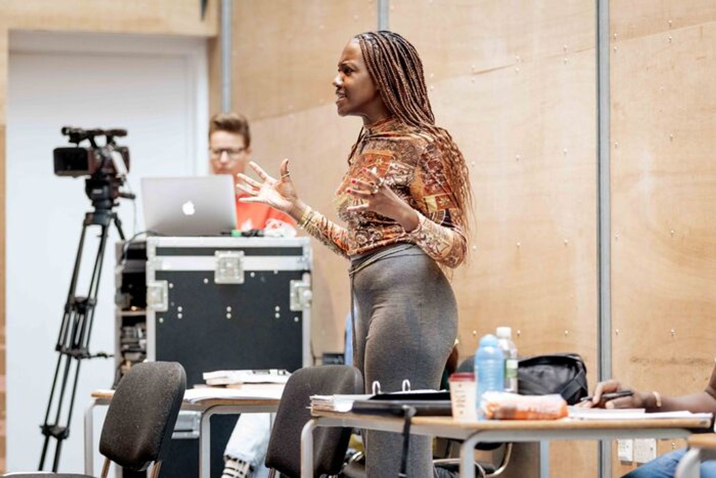 Photos: Go Inside Rehearsal for WEDDING BAND: A LOVE/HATE STORY IN BLACK AND WHITE  Image