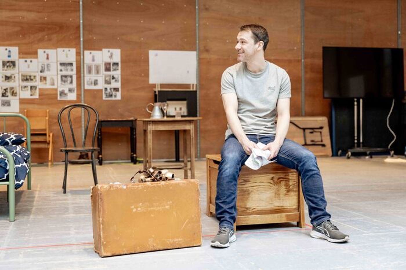 Photos: Go Inside Rehearsal for WEDDING BAND: A LOVE/HATE STORY IN BLACK AND WHITE  Image