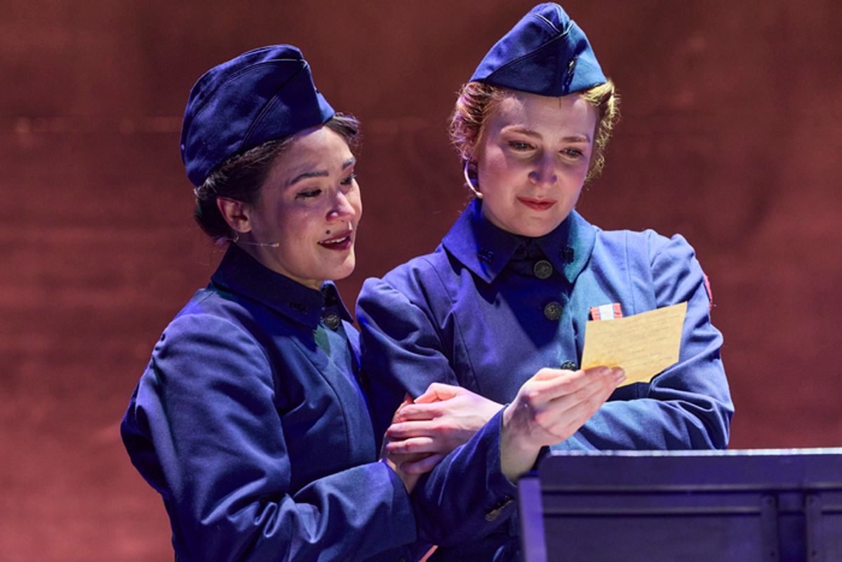 Lili Thomas, Ellie Fishman at 