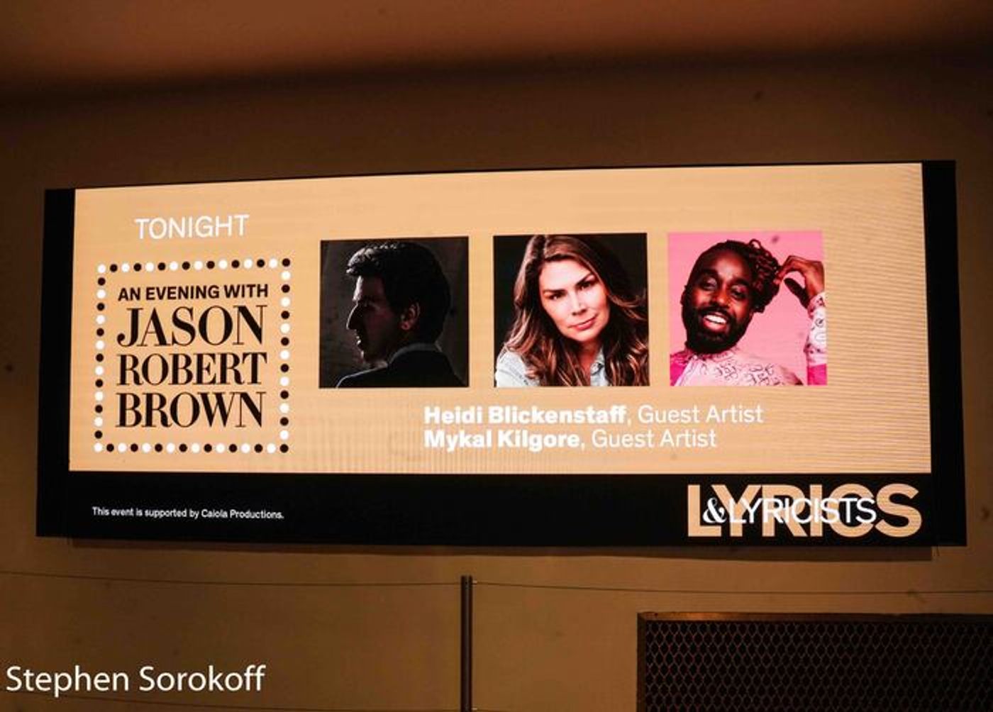 Photos: Inside An Evening With Jason Robert Brown at 92NY  Image