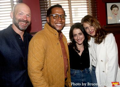 Corey Stoll, Branden Jacobs-Jenkins, Lila Neugebauer and Natalie Gold Photo