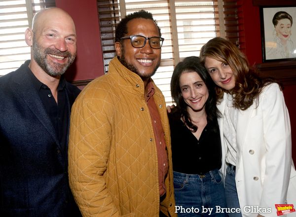 Corey Stoll, Branden Jacobs-Jenkins, Lila Neugebauer and Natalie Gold Photo
