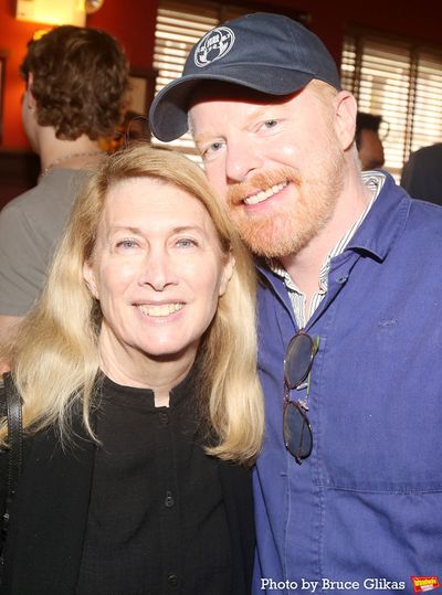 Carole Rothman and Jesse Tyler Ferguson Photo