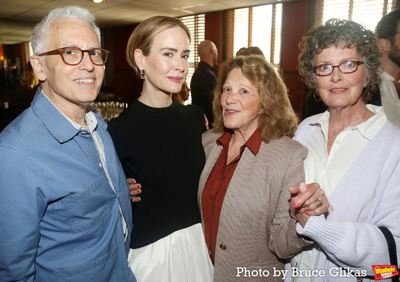 Photos: APPROPRIATE's Sarah Paulson Receives Portrait at Sardi's  Image