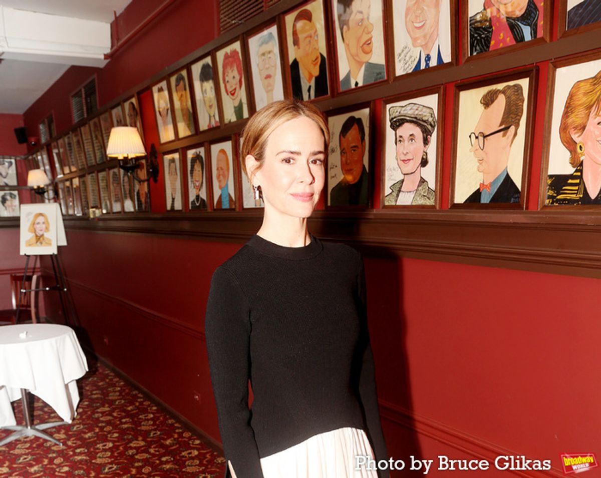 Sarah Paulson at Photos: APPROPRIATE's Sarah Paulson Receives Portrait at Sardi's