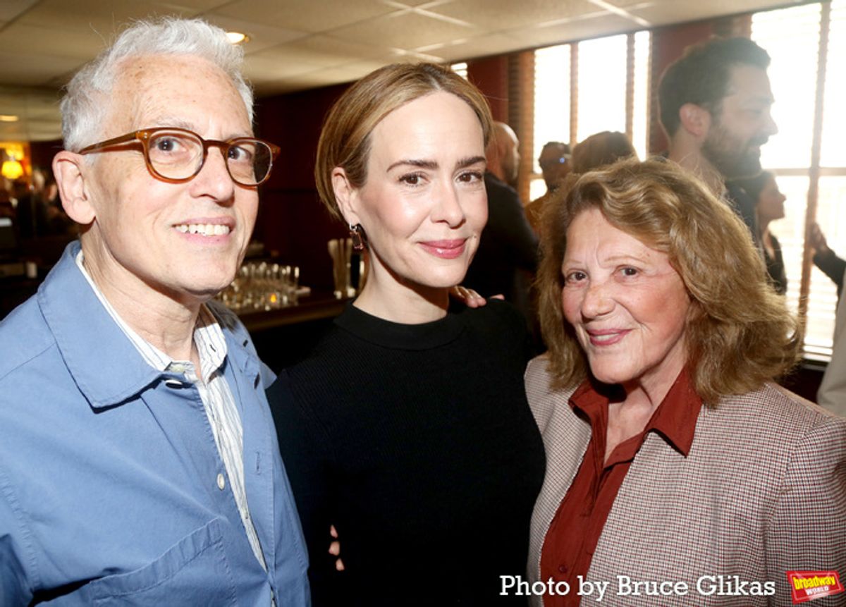 Donald Margulies, Sarah Paulson and Linda Lavin at 