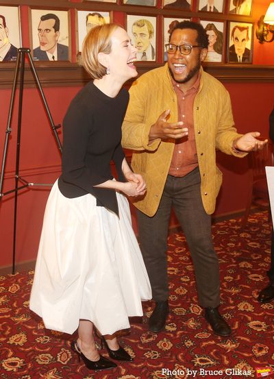 Sarah Paulson and Branden Jacobs-Jenkins Photo