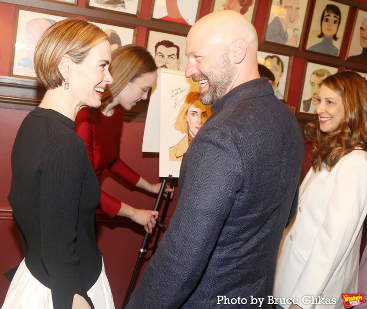 Sarah Paulson, Ella Beatty, Corey Stoll and Natalie Gold at 