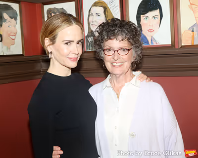Sarah Paulson and mom Catharine Gordon  Photo
