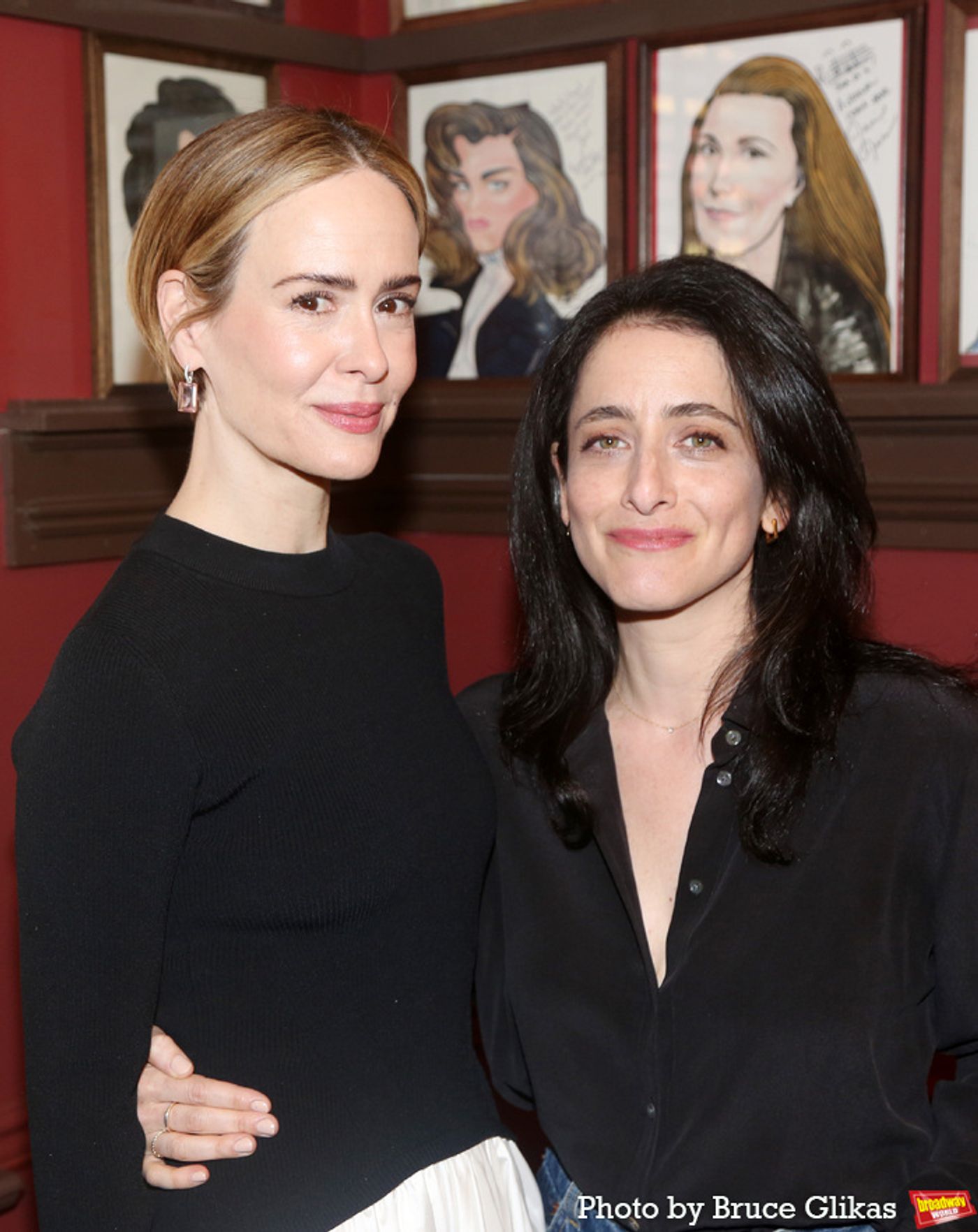 Photos: APPROPRIATE's Sarah Paulson Receives Portrait at Sardi's  Image