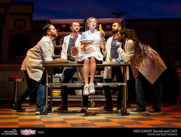 Desi Oakley and Cast in the 2024 Ogunquit Playhouse Production of WAITRESS Photo