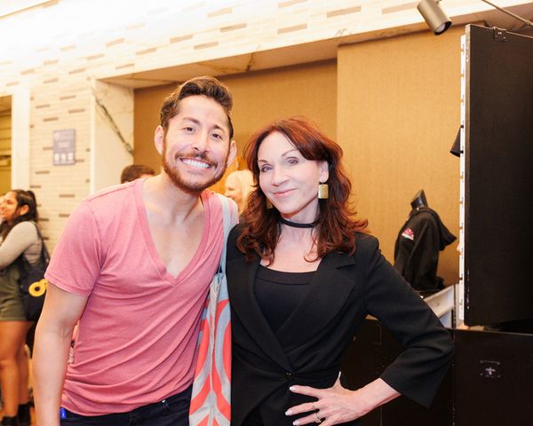 Mike Baerga and Marilu Henner Photo