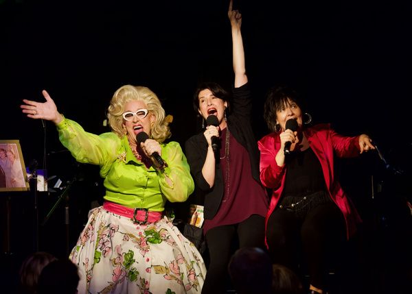 Doris Dear, Meg Flather and Lina Koutrakos Photo