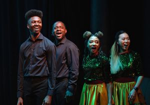 Adam Boggs McDonald, Andrew Clarke, Colette Ambo & Panit Chantranuluck @ BroadwayWorld Adam Boggs McDonald, Andrew Clarke, Colette Ambo & Panit Chantranuluck Photo