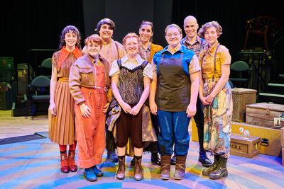 Josie VanSlyke, Shammen McCune and Matt Daniels and cast Photo