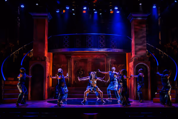 The cast of Folger Theatre’s production of Metamorphoses Photo