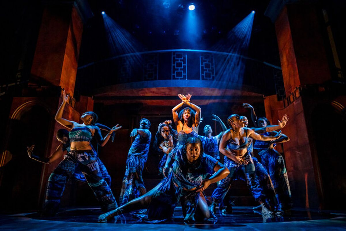 The cast of Folger Theatre’s production of Metamorphoses at 