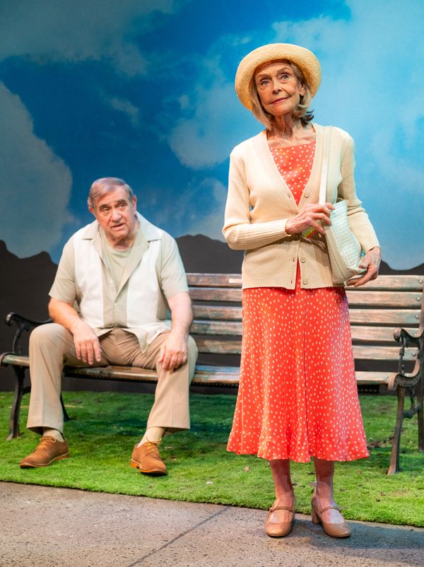 Dan Lauria and Patty McCormack Photo