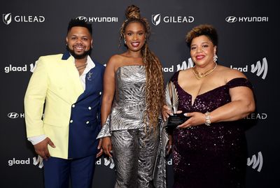 Ian Haddock, Jennifer Hudson, and Dafina Ward Photo