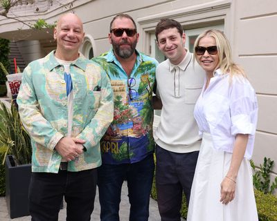 Jeff Ross, Bert Kreischer, Alex Edelman, and Chelsea Handler  Photo