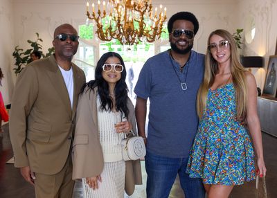 Chris Spencer and Vanessa Spencer, Craig Robinson, and Guest Photo