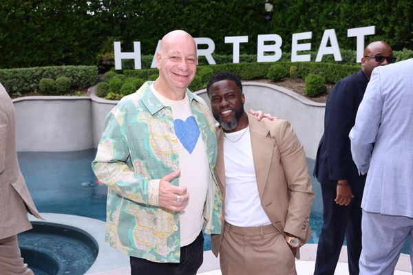 Jeff Ross, Kevin Hart Photo