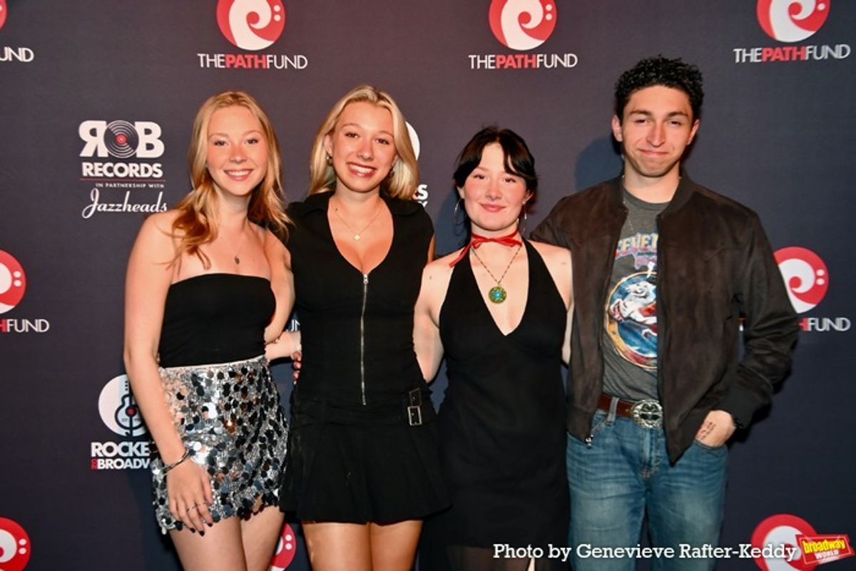 Sylvia Smith, Avery Rehl, Isabelle Gottfried and Matteo Russo at 