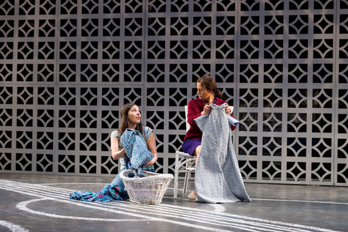 Elia Saldana and Ruth Livier   at 