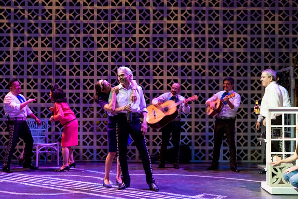 Forefront: Ruth Livier, Sal Lopez, Geoffrey Rivas at 