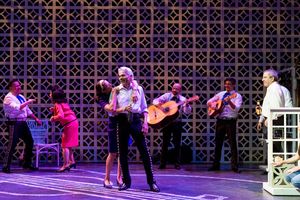 Forefront: Ruth Livier, Sal Lopez, Geoffrey Rivas Photo